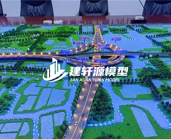 菏泽高速公路沙盘定制